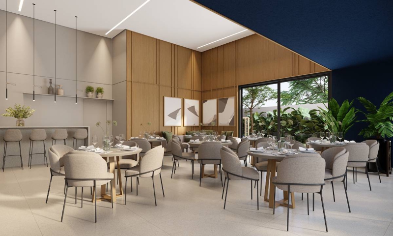 Salão de Festas - Um espaço elegante e versátil, ideal para comemorar ocasiões especiais, com toda a estrutura necessária para receber seus convidados em grande estilo.